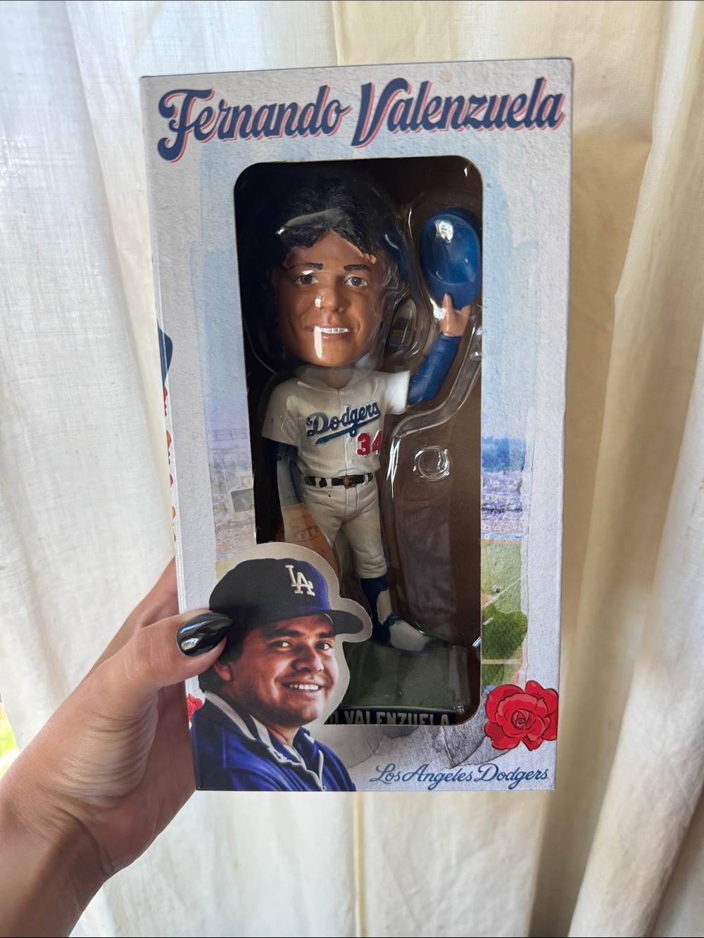 Fernando Valenzuela Dodgers Bobblehead - Fernandomania